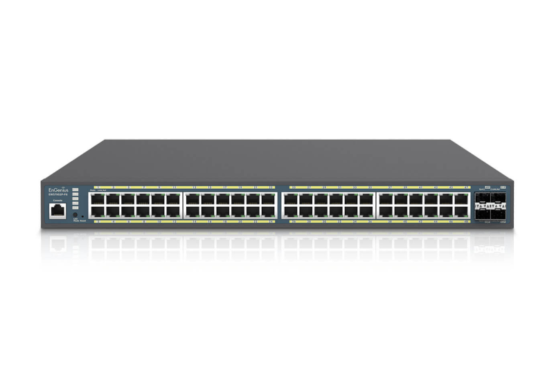 EnGenius Fit EWS7952P-FIT – Managed 410W Gigabit PoE+ Switch