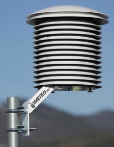 Solstrålnings- och väderskydd till Comets givare & transmittrar