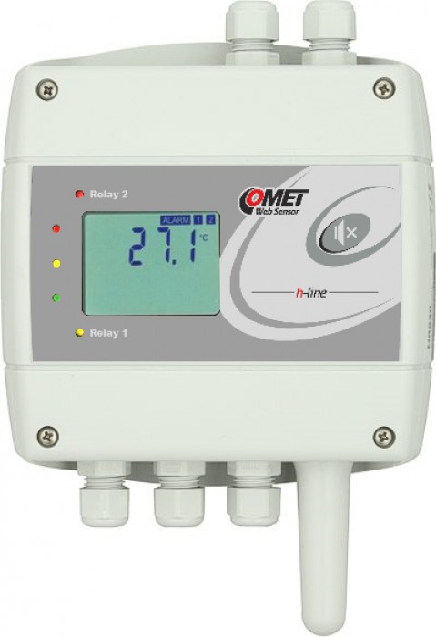 Temperaturregulator med Ethernet - Web Sensor