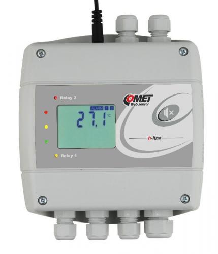 Temperaturregulator för en temperaturgivare typ Pt1000 med Ethernet