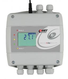 Temperaturregulator för en temperaturgivare typ Pt1000 med Ethernet
