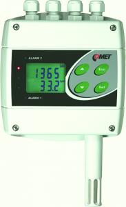 CO2, temperatur- och luftfuktighetsregulator med RS232
