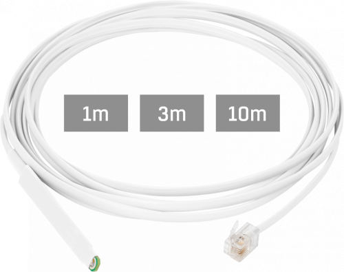 Luftfuktighetsgivare 0-100% RH 1-wire med kabel