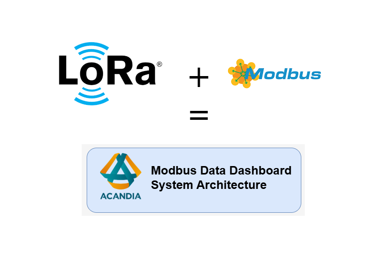 LoRa sensorer uppkopplade via Modbus