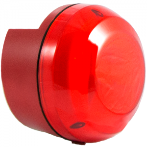Blixtljus för gaslarm, rött IP65