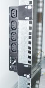 19" vinkelkonsoller för vertikal montering av Netio 4C