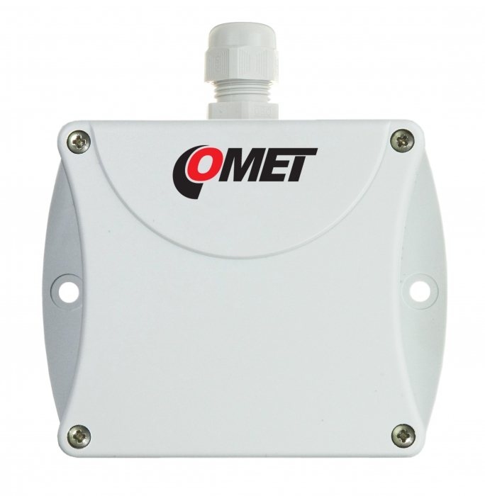 P0122 Temperaturtransmitter för ventilationskanal -30 till +80°C, IP65