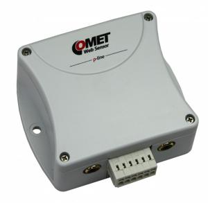 Termometer/hygrometer PoE för 2 givare med 3xDin och Ethernet - Websensor