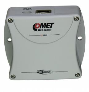 Termometer eller hygrometer för extern givare med Ethernet interface PoE - Websensor