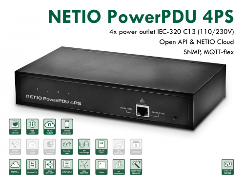 Smart PDU med M2M API protokoll