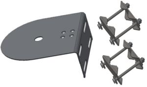 Vägg- /stolpfäste LP460