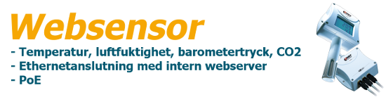 Web Sensor från Comet System