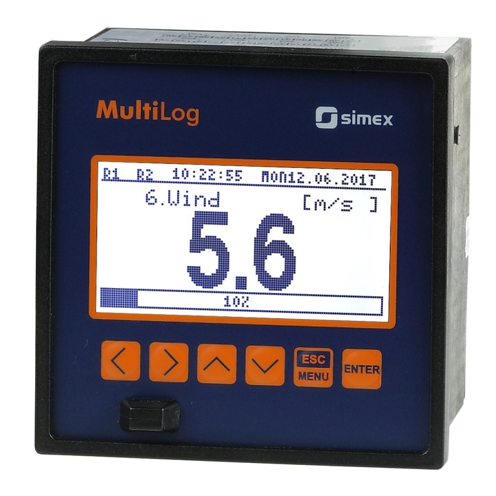 Multikanals datalogger för temperatur