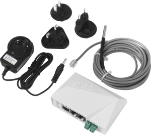 Temperatur & luftfuktighetsmätare för WiFi/LAN Set STE2 R2 PoE