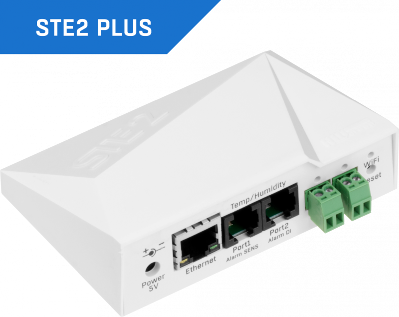 Temperatur & luftfuktighetsmätare för WiFi/LAN STE2 PLUS