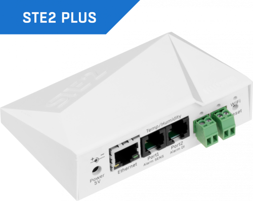 Temperatur & luftfuktighetsmätare för WiFi/LAN STE2 PLUS