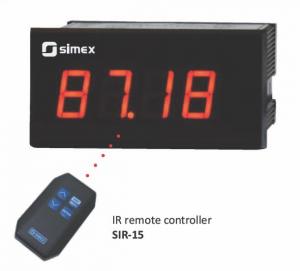 Display för Pt100, Pt500, Pt1000