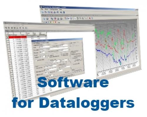 Programvara till Comet dataloggrar serie S och R