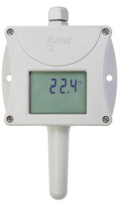 Temperaturtransmitter med display RS232