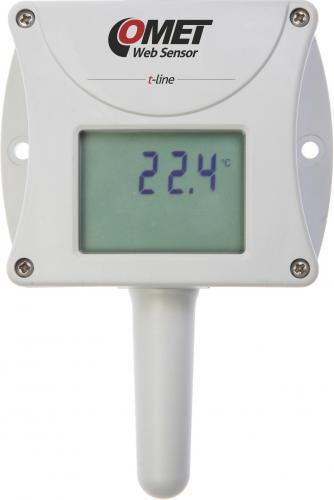 Termometer med display och Ethernet - Websensor