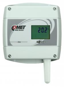 Termometer med display och Ethernet PoE - Websensor