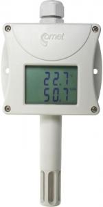Temperatur- och luftfuktighetstransmitter med display 4-20 mA