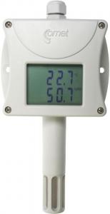 Temperatur- och luftfuktighetstransmitter med display RS232
