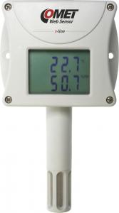 Temperatur- och luftfuktighetsmätare med display och Ethernet 2
