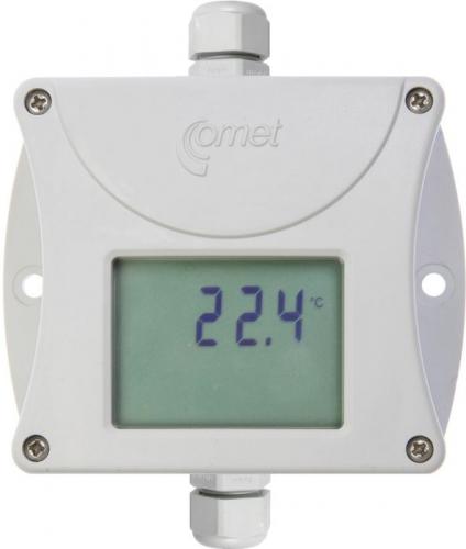 Temperaturtransmitter med display för Pt1000 4-20 mA