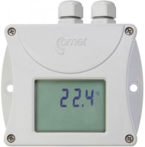 Temperaturtransmitter med display för Pt1000 RS232