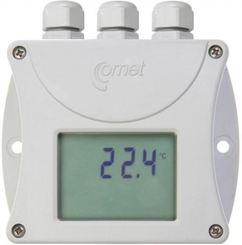 Temperaturtransmitter med display för Pt1000 RS485
