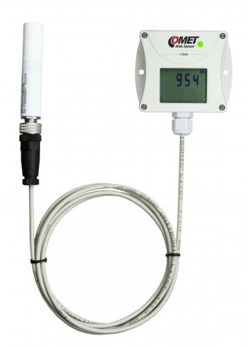 CO2-mätare med extern givare och Ethernet - Websensor