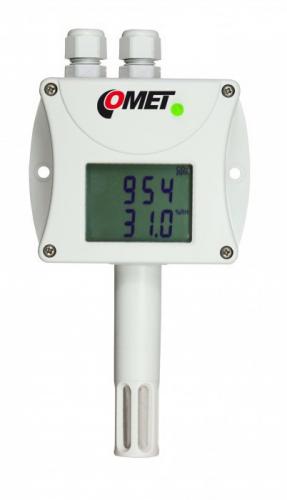 CO2, temperatur- och luftfuktighetsmätare med RS485