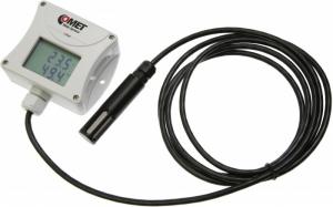 Barometertrycks-, temperatur- och luftfuktighetsmätare med extern givare och Ethernet