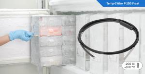 Temp.givare Pt100 Cryo m. 1-wire omv. - Temp-1Wire Pt100 Frost 3m