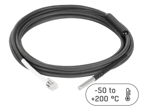 Temp.givare Pt100 m. 1-wire omv. - Temp-1Wire Pt100 3m