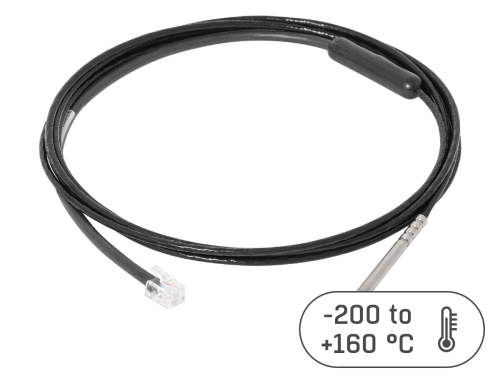 Temp.givare Pt100 Cryo m. 1-wire omv. - Temp-1Wire Pt100 Frost 3m