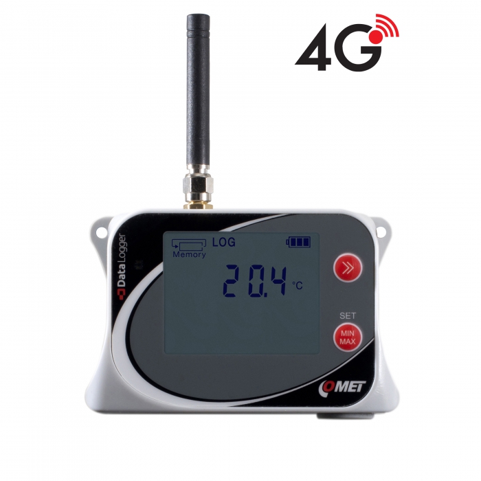 4G-logger med intern temperaturgivare för IoT