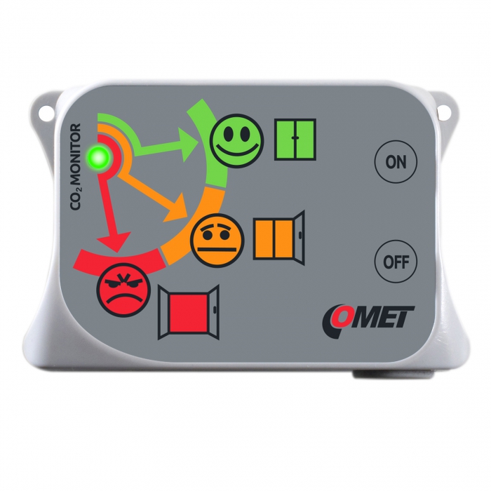 Batteridriven CO2-monitor