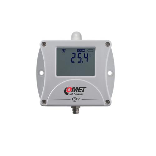 IoT trådlös termometer m intern givare & ingång för en extern givare LoRaWAN