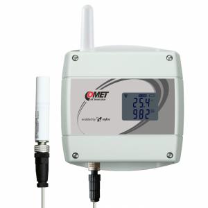 Trådlös IoT-mätare för temperatur, barometertryck & CO2 (f. ext. givare)