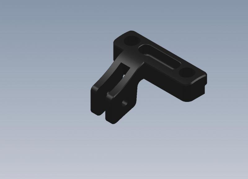 Chassis Brace Mount. Rear. Intech BR-6/BR-6E