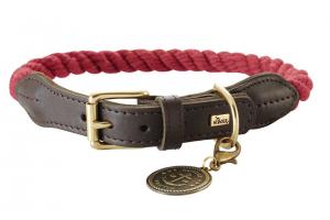 Hunter List halsband bordeaux