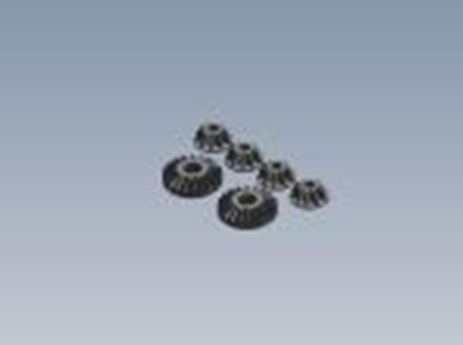 Diff Bevel Gear Set. 20T 10T. Intech BR-6/BR-6E