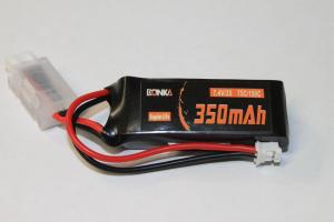 Lipo 2S 7.4V 350mAh 75C JST-PH2.0 Bonka