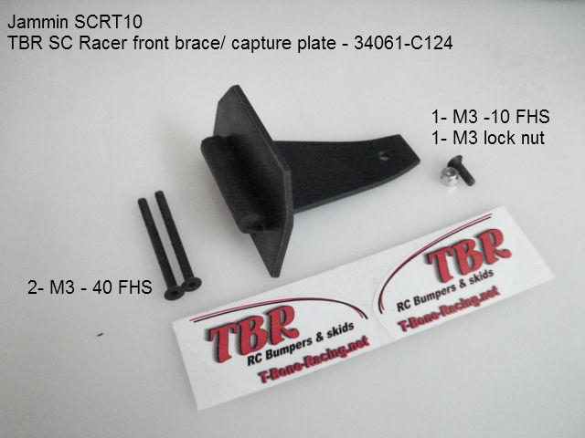 HongNor SCRT10. Front Brace. SC Racer. T-Bone.