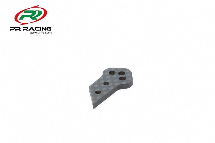 Carbon Fiber Pro Steering Plates and Screws PR Racing