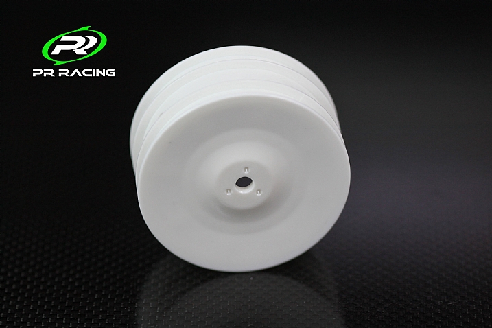 Front Wheel 4wd 12mm (White) IFMAR PR Racing