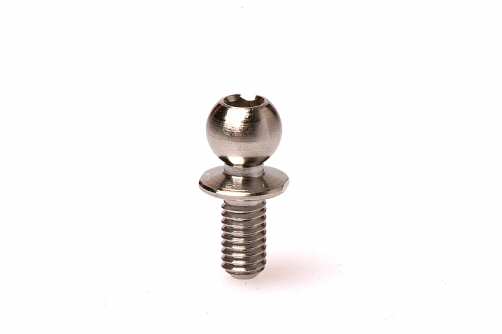 Ball Stud 4.8x6mm Steel -0.8mm PR SB401-R (6 st)