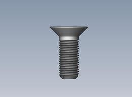 Försänkt Skruv M3x8mm (10 st)